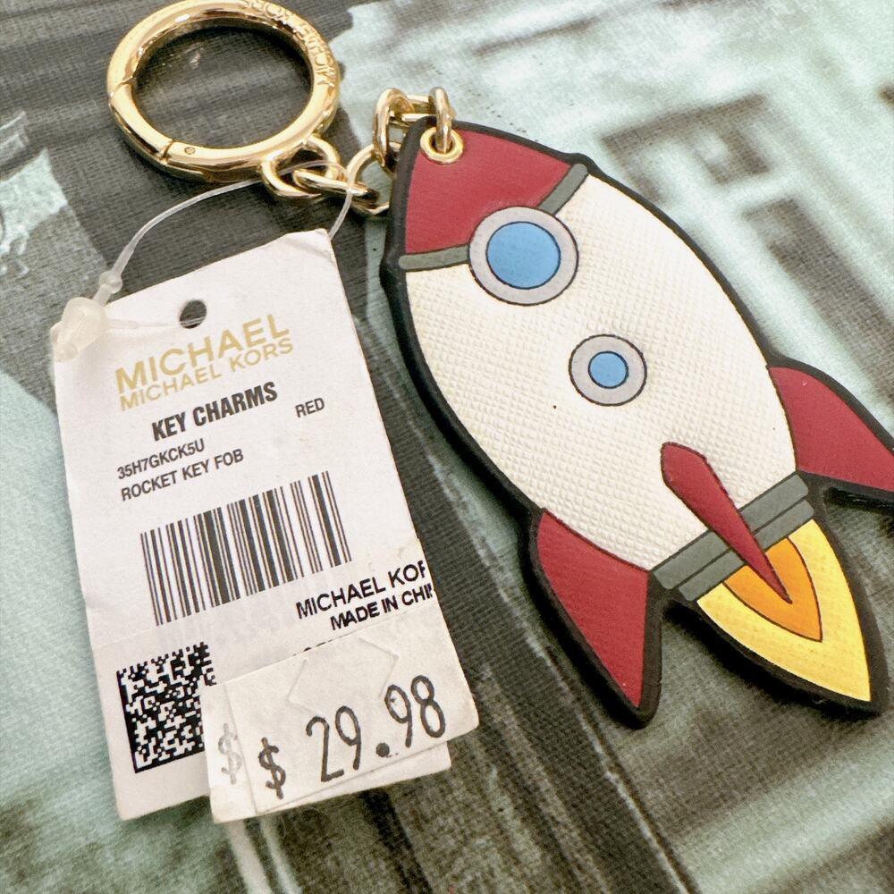 Michael Kors Rocket Key Fob Bag Charm, Style 35H7GKCK5U